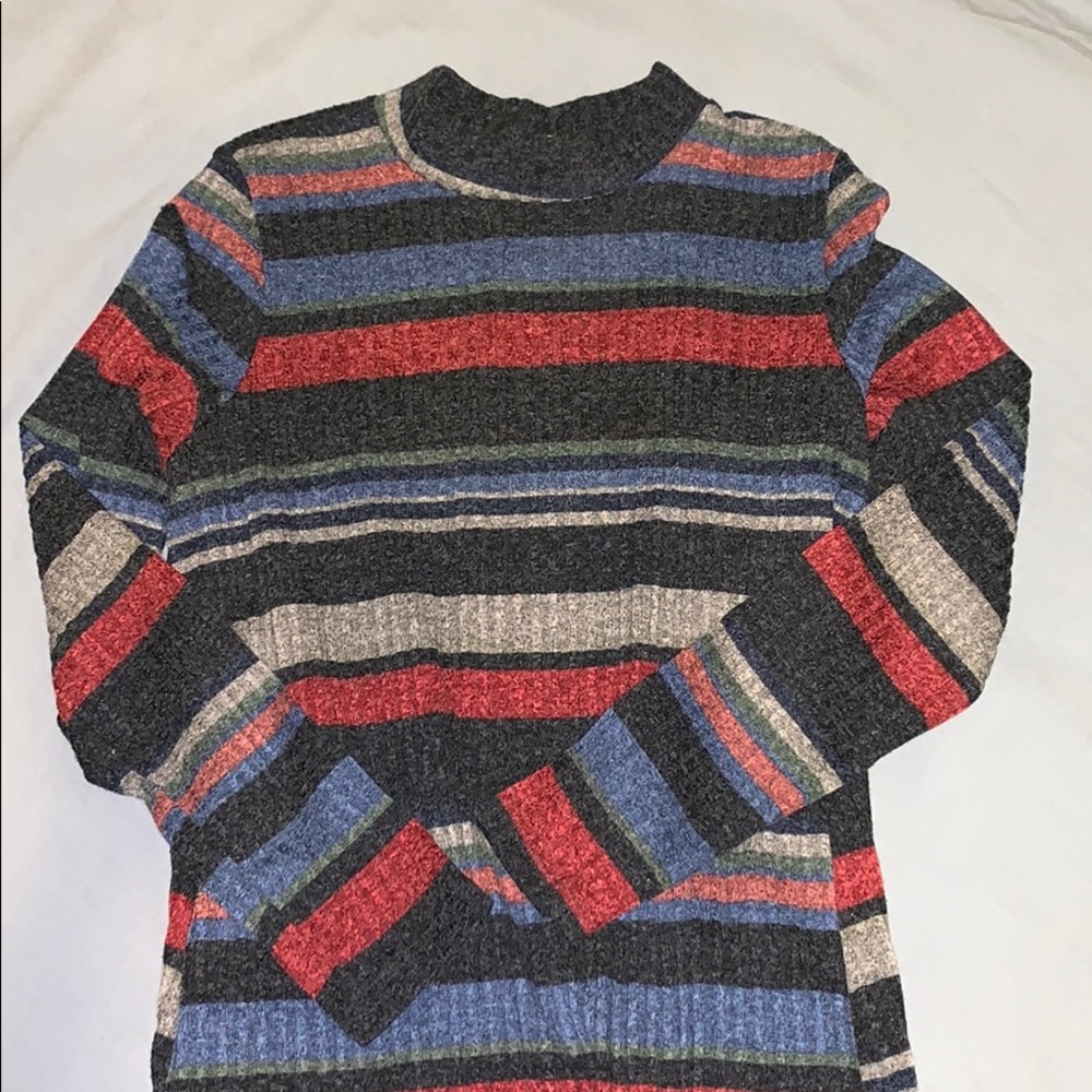 Ribbed Shift Dress